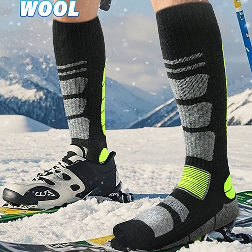 Wool Hiking Sock - GTUBIKE Merino Yün Termal Çoraplar Erkek