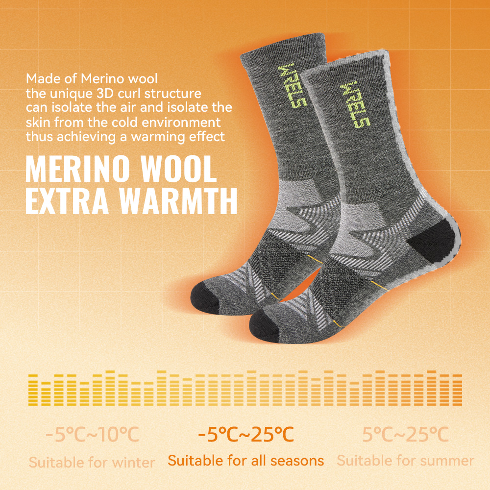 WRELS 1/2/3 Çift Merinos Yünü  - Wool Hiking Sock incelemesi ve fiyatı