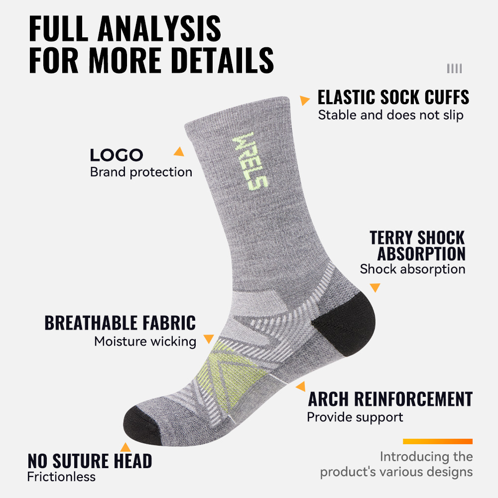 WRELS 1/2/3 Çift Merinos Yünü  - Wool Hiking Sock incelemesi ve fiyatı